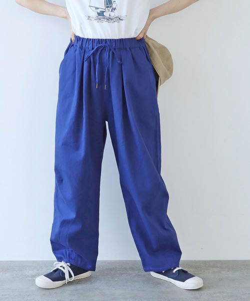PAR ICI（パーリッシィ） パンツ コットンツイル ボリュームパンツ