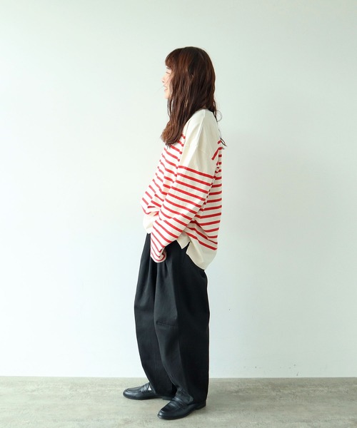 PAR ICI（パーリッシィ） パンツ コットンツイル ボリュームパンツ