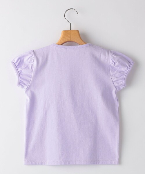 SHIPS tシャツ KIDS:80〜90cm / ガーリー 刺繍 ロゴ TEE キッズ