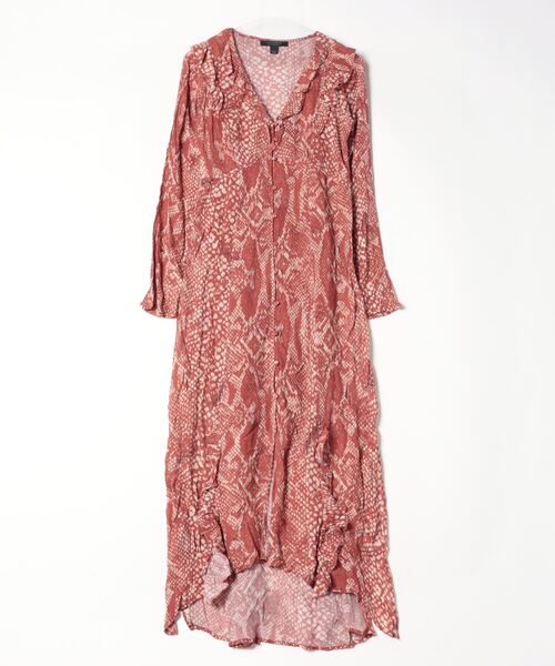 ALLSAINTS（オールセインツ） ワンピース LIANA WAIMEA PRINT V-NECK