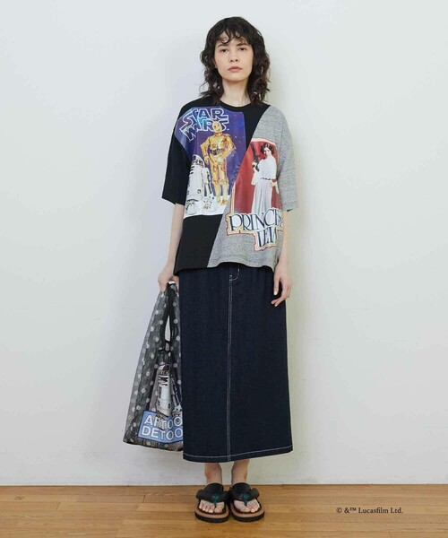 FRAPBOIS（フラボア） tシャツ 半袖 リメイクT FRAPBOIS STARWARS