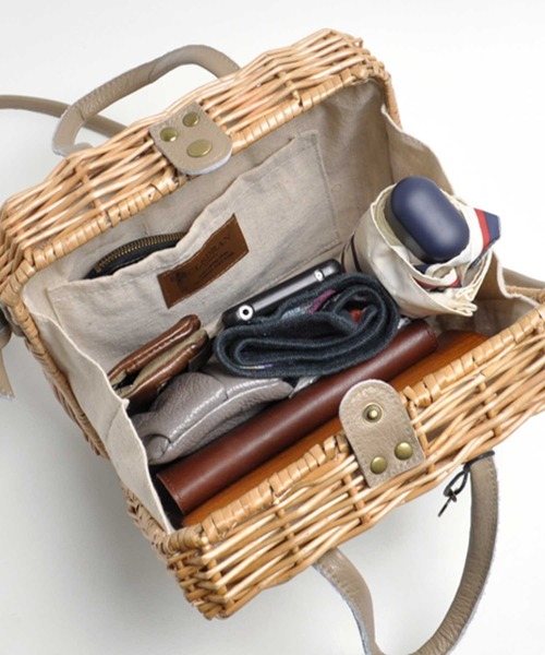 CLEDRAN ショルダーバッグ バッグ CL3650 ARAROG BOX TOTE カゴ