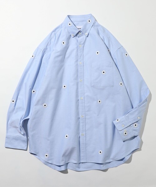 「Firsthand」 「NICK GEAR」長袖シャツ XLARGE サックスブルー メンズ 83320927ZOZOTOWN