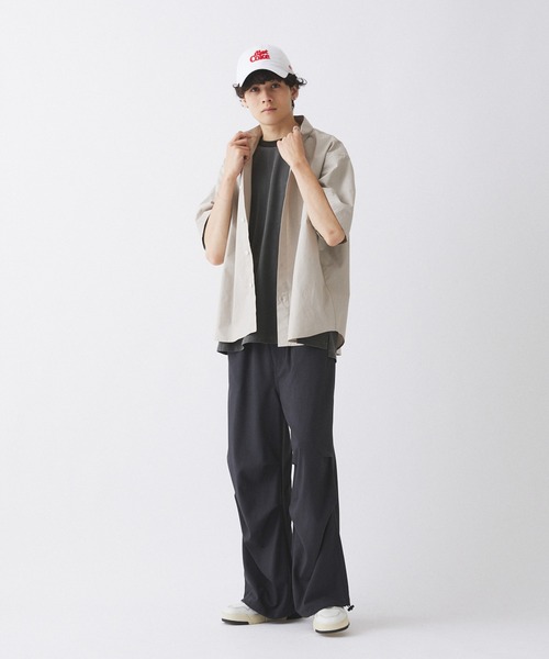 417 EDIFICE シャツ 「ZOZO限定」Typewriter utility SH S/S
