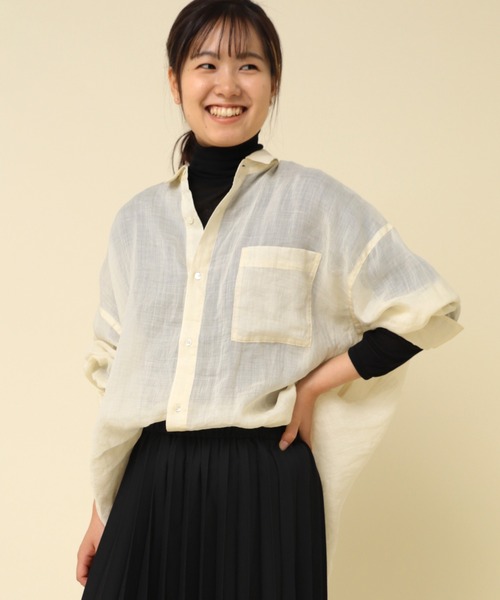 トップス Ran rienda | デニムベアトップス (ベアトップ ) |SHEL'TTER WEBSTORE