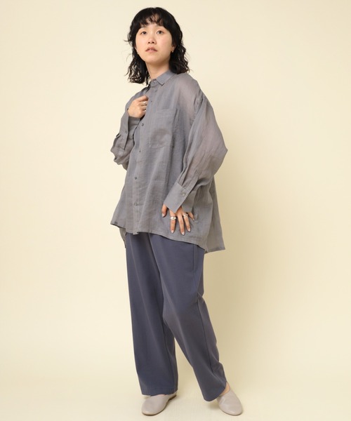 トップス Ran rienda | デニムベアトップス (ベアトップ ) |SHEL'TTER WEBSTORE