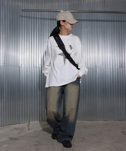 jentLouisデニムMサイズ Washed Zip-Sleeve Denim Jacket – Jent Louis