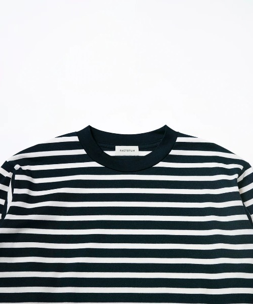 FACTOTUM（ファクトタム） tシャツ Border Long Sleeve T メンズ