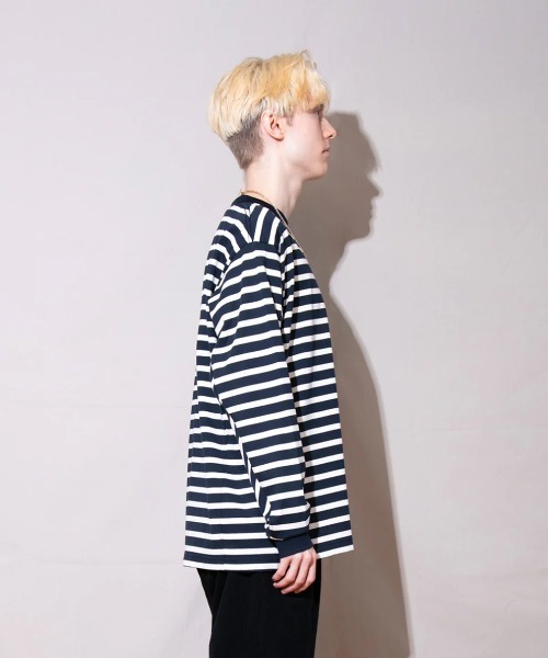 FACTOTUM（ファクトタム） tシャツ Border Long Sleeve T メンズ