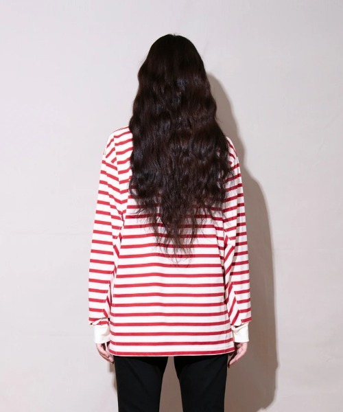FACTOTUM（ファクトタム） tシャツ Border Long Sleeve T メンズ