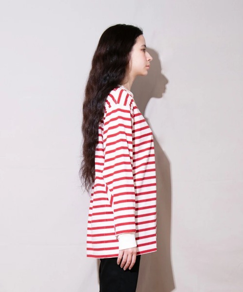 FACTOTUM（ファクトタム） tシャツ Border Long Sleeve T メンズ