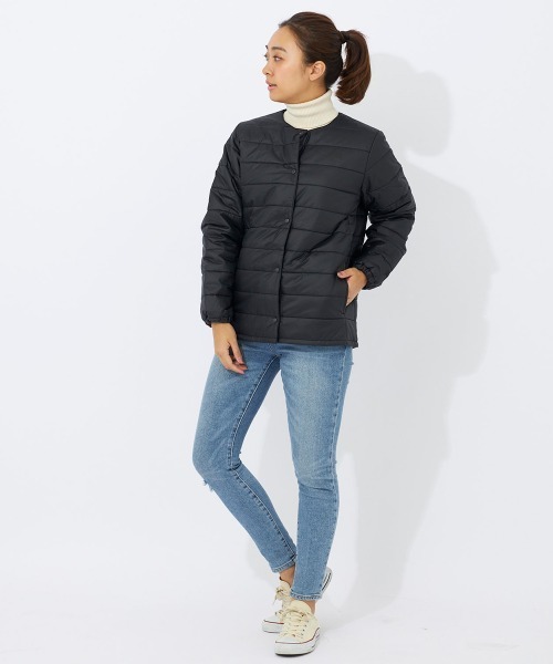 FILA ジャケット ノーカラージャケット ソロライトテック 中綿