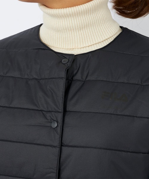 FILA ジャケット ノーカラージャケット 「FILA」ソロライト