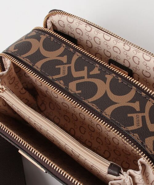 GUESS★LADY'S_CALEBRA ミニクロスボディ フラップバック_3色♪ GUESS ショルダーバッグ バッグ CHARLESTOWN Mini Crossbody