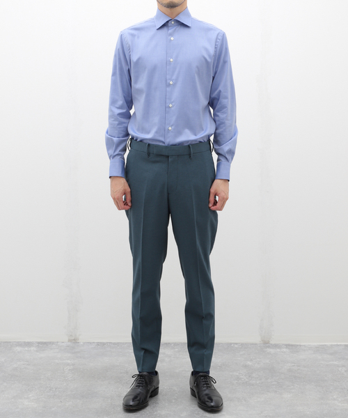 EDIFICE（エディフィス） シャツ D.ショートポイント ツイルシャツ