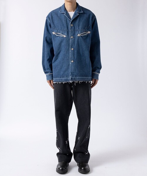 タナカ様 TANAKA シャツ 「TANAKA / タナカ」WESTERN SHIRT VINTAGE BLUE