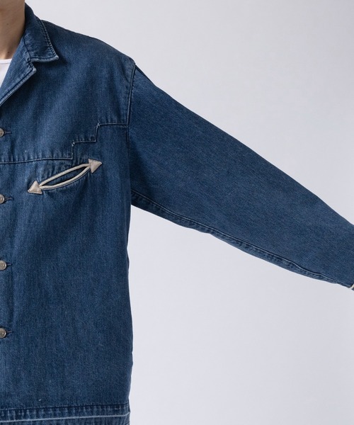 TANAKA シャツ 「TANAKA / タナカ」WESTERN SHIRT VINTAGE BLUE