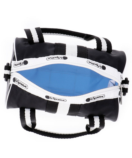 美品　現行品　レスポートサック　 2way MINI ROLL BAG ネイビー レスポートサック LeSportsac MINI ROLL BAG （スペクテイターディープ