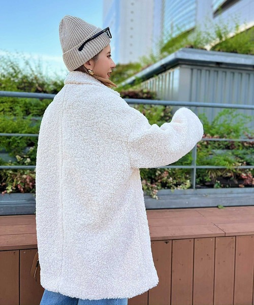 INTERPLAY コート アウター 「INTERPLAY x MAIKO」Boa Flare