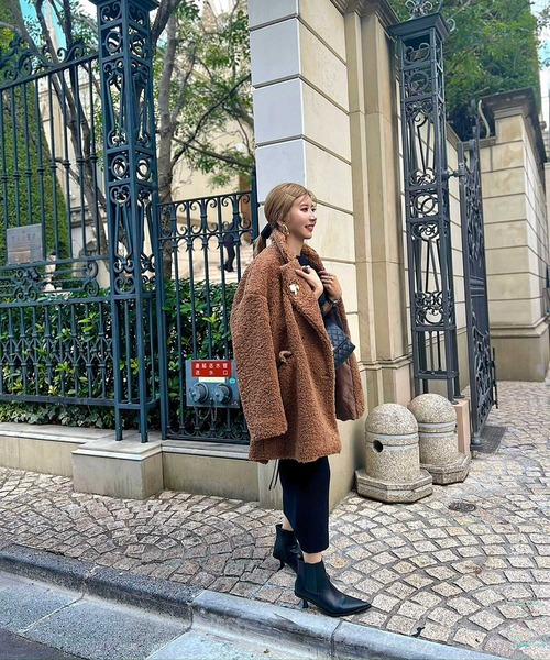 ジャケット・アウター eaphi slit button flare bolero jacket s-l1200.jpg