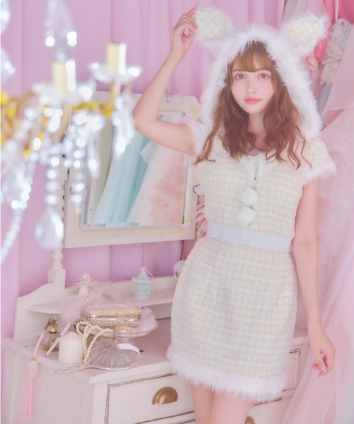 sugar nine コスプレ ツイードチェックバニーサンタコスプレ