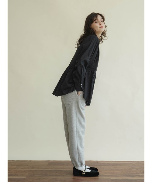 ブラウス シャツ Front embroidery peplum blouse レディース FIKA. ブラウス シャツ Front embroidery peplum blouse