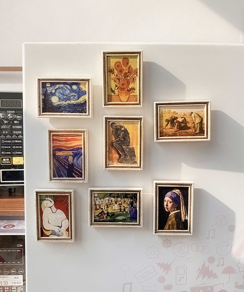 インテリア 額縁付絵画風 名画マグネット : ZOZOTOWN Yahoo!店
