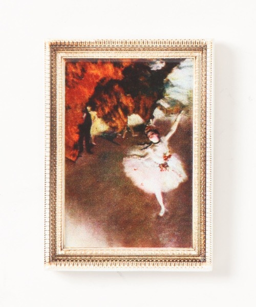 絵画　額付き Amazon.co.jp: 115092 いわさきちひろ絵画額(金) 春の風 874967