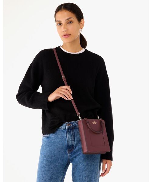 kate spade レナ ミニ トート レナ ツートン ストロー ミニ トート | バッグ | ケイト