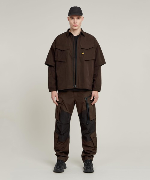 G-STAR RAW カーゴパンツ ROVIC ZIP 3D LOOSE PANTS/立体裁断