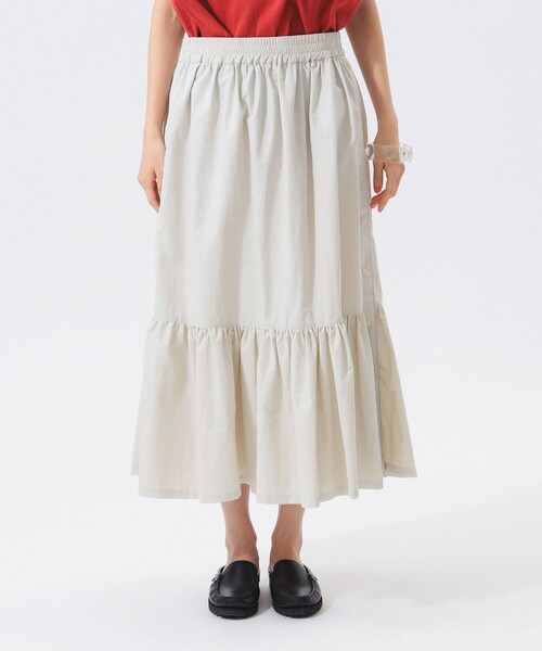 BEAMS BOY スカート サイド ボタン スポーツ : ZOZOTOWN Yahoo