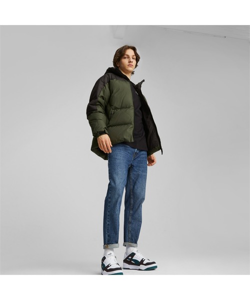 PUMA（プーマ） ダウンジャケット X-LARGE カーキ メンズ : ZOZOTOWN