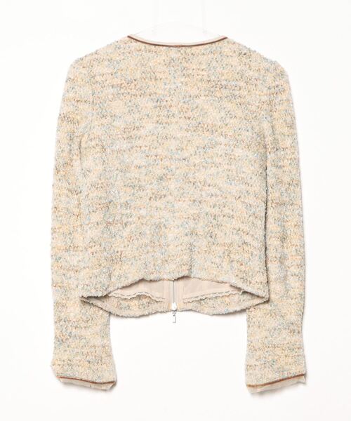 FOXEY BOUTIQUE 「FOXEY BOUTIQUE」 ノーカラージャケット 40 ベージュ