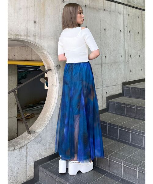 チュールスカート　美品 レイヤードチュールスカート | JILL by JILL STUART（ジル バイ