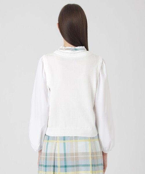 ブルーレーベルクレストブリッジブラウスニット ブルーレーベルクレストブリッジ BLUE LABEL CRESTBRIDGE