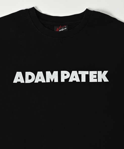 tシャツ 「ADAMPATEK/アダムパテック」basic logo long sleeve T/ロゴロングスリーブTシャツ レディース メンズ ADAM PATEK tシャツ 「ADAMPATEK/アダムパテック」basic logo