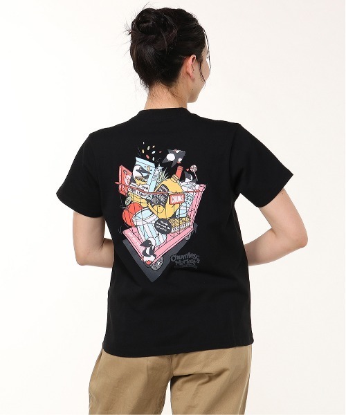 CHUMS tシャツ CHUMS/チャムス 半袖Tシャツ バックプリント