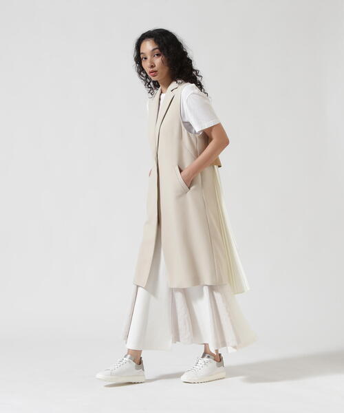 RISLEY フード付き ベスト リズレー ミリタリー レディース夏服 NO NEED ベスト ジレ ショート丈フード付きミリタリーベスト
