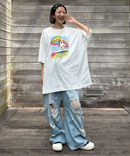 CANDY STRIPPER Tシャツ Candy Stripper（キャンディーストリッパー） tシャツ FRANKEN BEAR