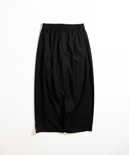 WETTEMPT スラックス L WETTEMPT スラックス 2 TUCK WIDE SLACKS / ツータックワイド