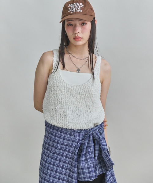 MIRROR STOKE ニット セーター 「ZOZO限定」KNIT BUSTIER/ニット