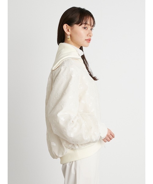 LILY BROWN ジップアップブルゾン ONE SIZE ブラック LILY BROWN 「LILY BROWN」 ジップアップブルゾン ONE SIZE