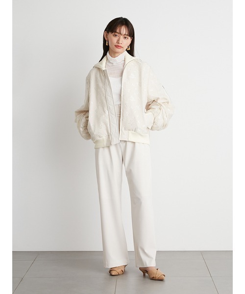 LILY BROWN ジップアップブルゾン ONE SIZE ブラック LILY BROWN 「LILY BROWN」 ジップアップブルゾン ONE SIZE
