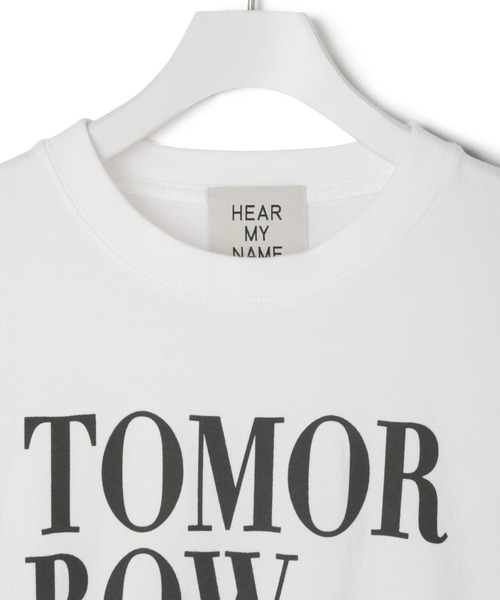 HEAR MY NAME tシャツ 「HEAR NAME（ヒア マイネーム）」SS TEE
