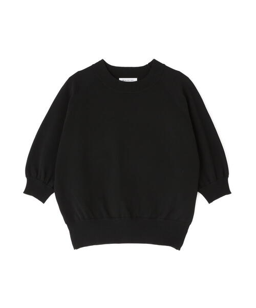NATURAL BEAUTY BASIC - ナチュラルビューティーベーシック フォルムスリーブプルオーバー ブラック NATURAL BEAUTY BASIC ニット セーター フォルムスリーブニット