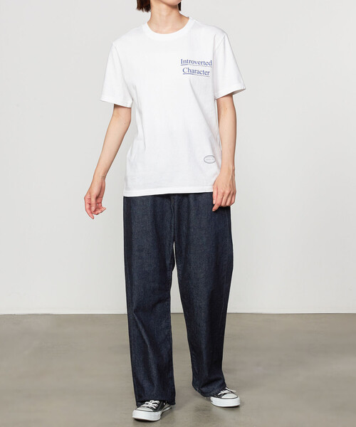 tシャツ TANGTANG | 半袖Tシャツ IN-CHA BLUE WOMEN レディース TANG tシャツ TANGTANG | 半袖Tシャツ IN-CHA BLUE WOMEN