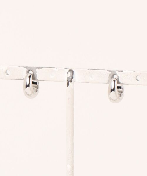 TOM WOOD ピアス 「TOMWOOD/トムウッド」Ice Huggie シルバー