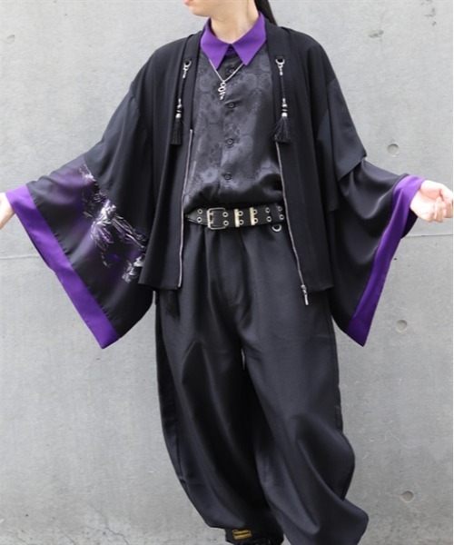 Amavel fortune horoscope ケープアウター ネイビー ◇セール対象◇【MATSUFUJI】Uneven Twill Connected Pockets