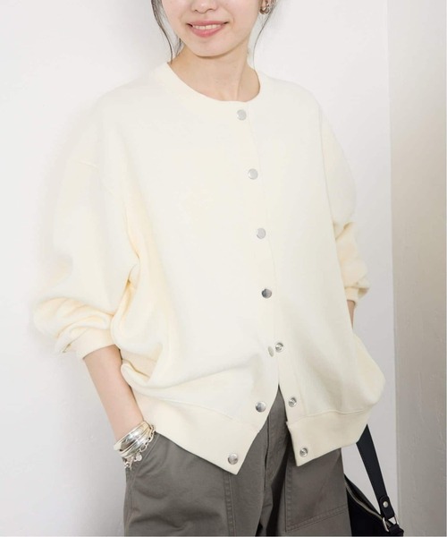 IENA 2024SS ダブルフェイス ジップアップフーディー JIGGYS SHOP｜ダブルフェイスジップアップパーカー フーディー 25AW