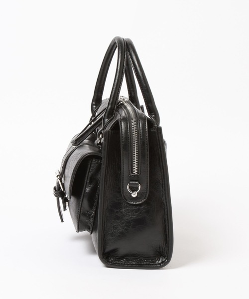 Heather ボストンバッグ デザインポケットボストンBAG 577056